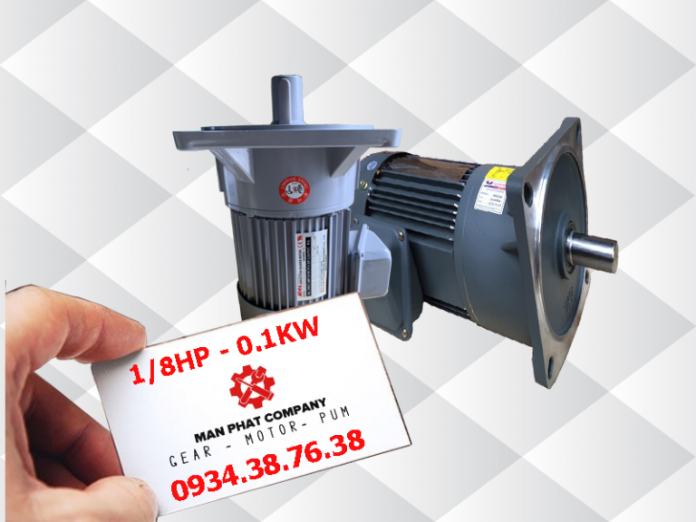 motor giảm tốc mặt bích