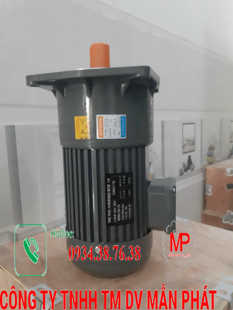 motor giảm tốc mặt bích b5